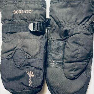 Gore-Tex Gordini Women’s Mittens - Black - Thermal Warming Gloves - Size Large